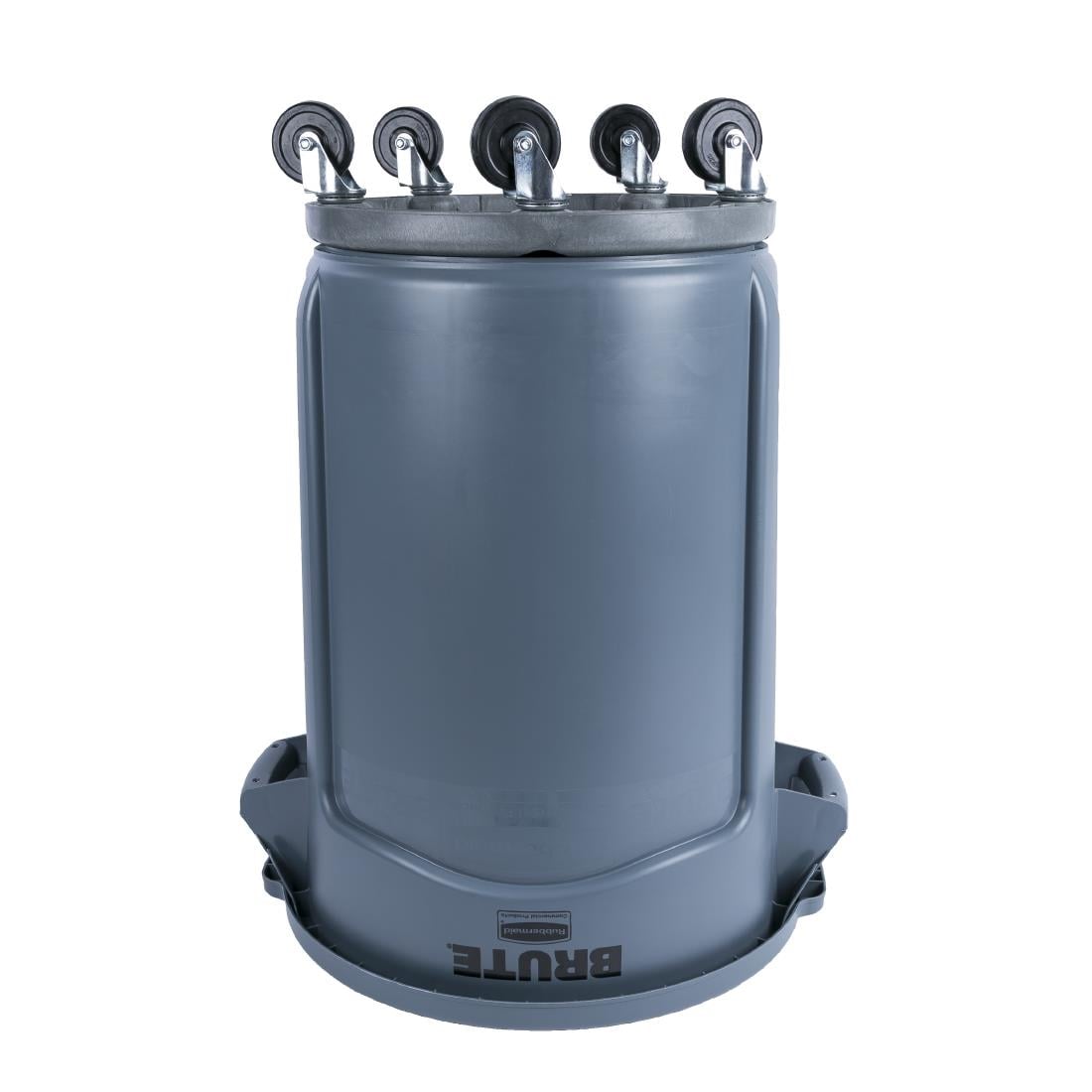 Rubbermaid BRUTE Container Grey 121Ltr L640 - Image 5