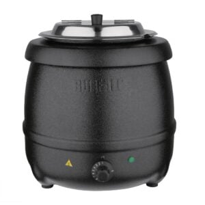 Buffalo Soup Kettle Black 10Ltr L715