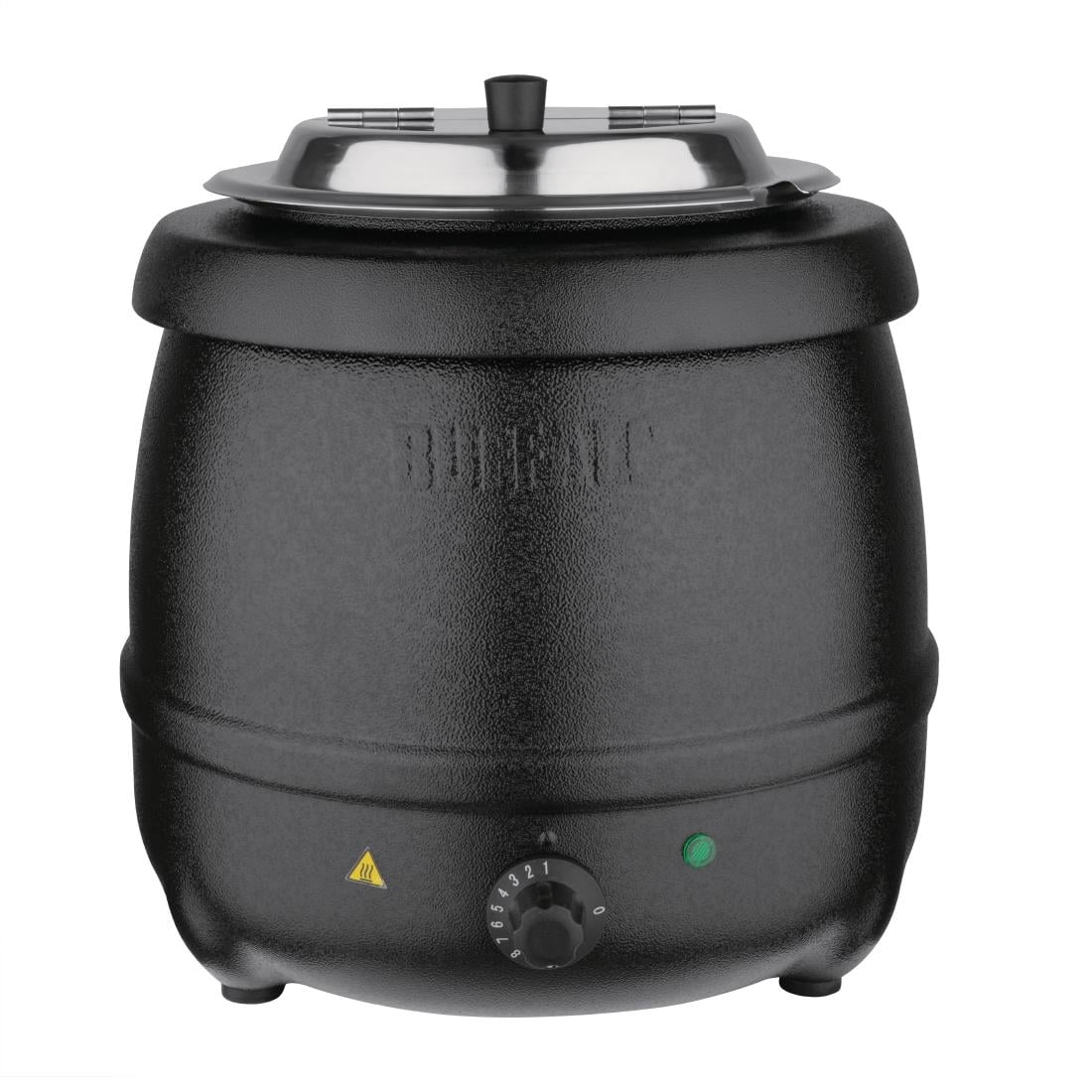 Buffalo Soup Kettle Black 10Ltr L715