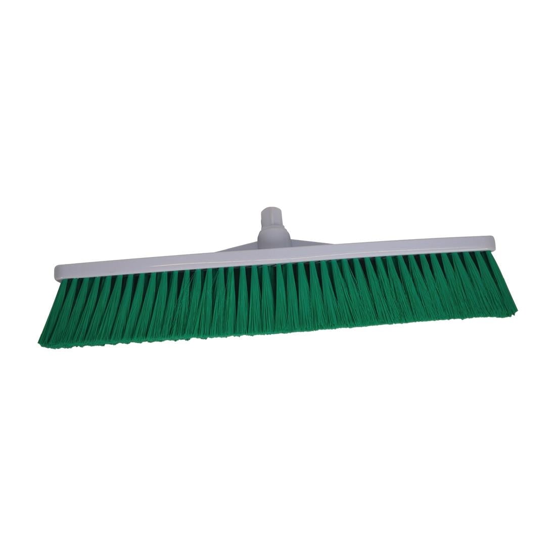 SYR Hygiene Broom Head Soft Bristle Green L870