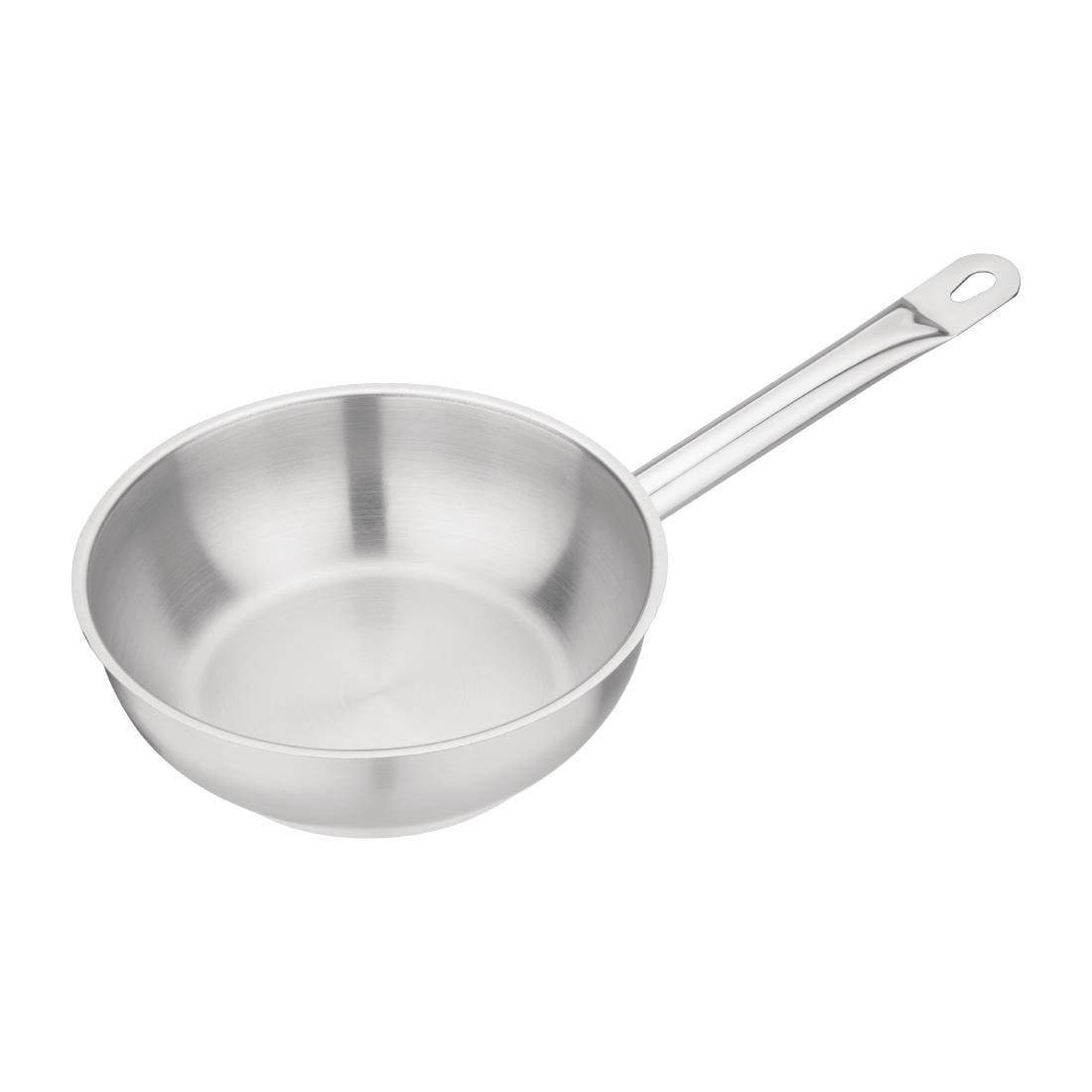 Vogue Stainless Steel Sauté Pan 20cm M947 - Image 4