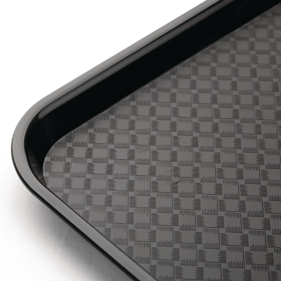 Olympia Kristallon PP Rectangular Tray Black 305x415mm P501 - Image 4
