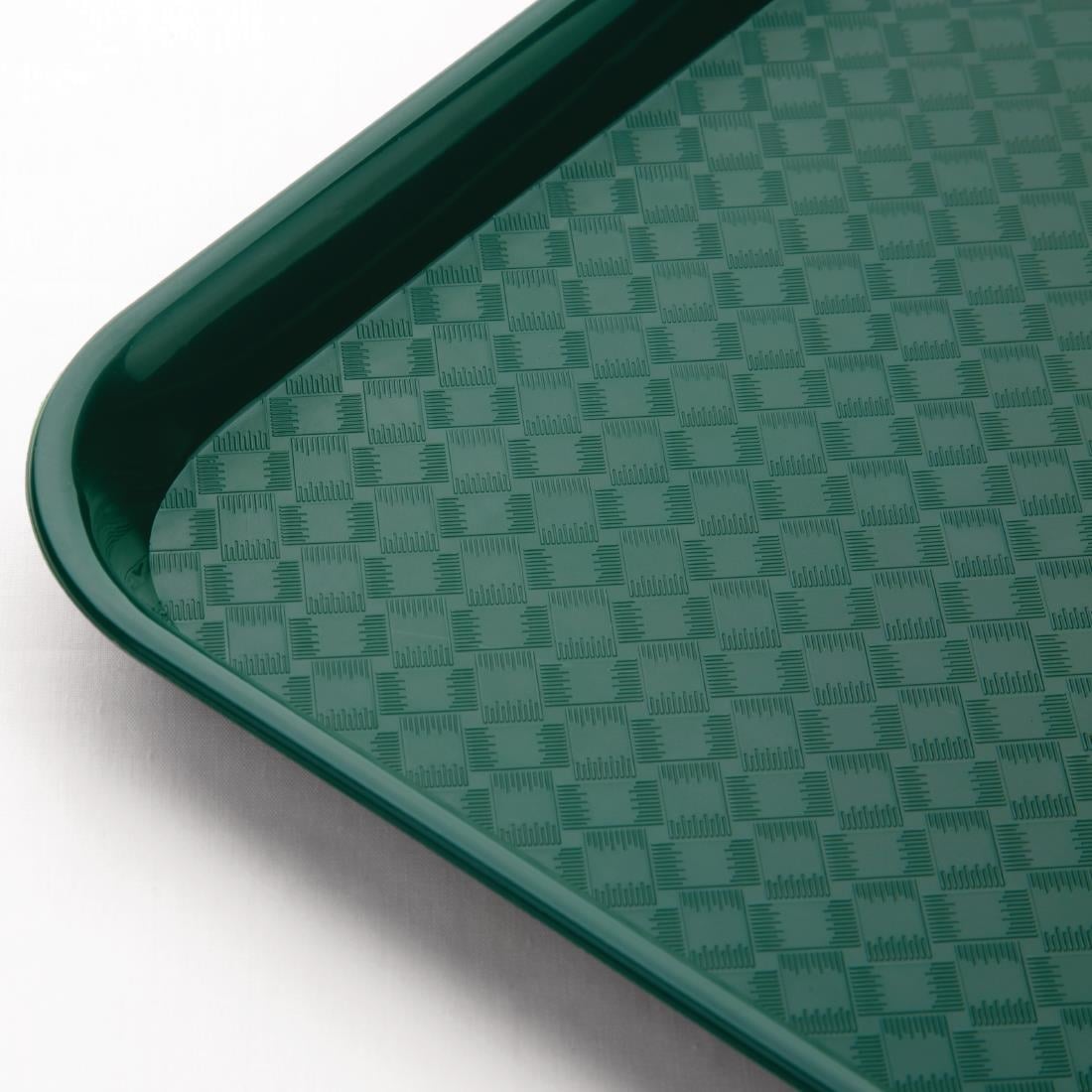 Olympia Kristallon PP Rectangular Tray Green 305x415mm P505 - Image 3