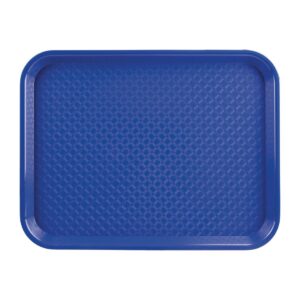 Olympia Kristallon PP Rectangular Tray Blue 350x450mm P512