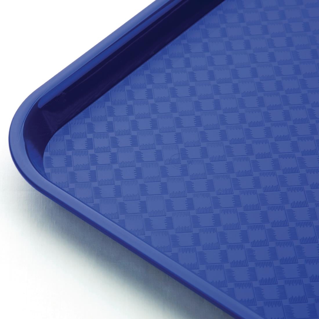 Olympia Kristallon PP Rectangular Tray Blue 350x450mm P512 - Image 3