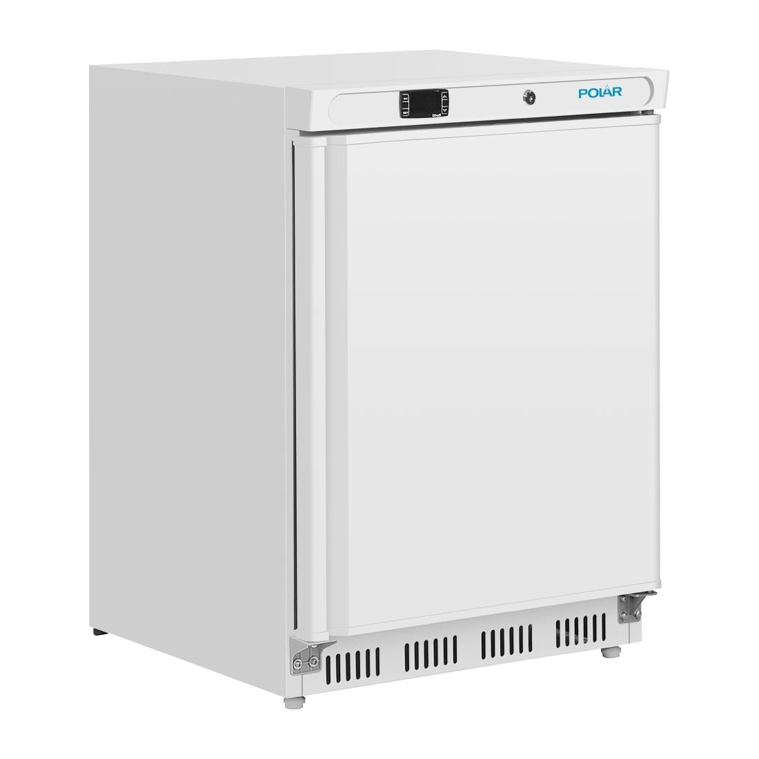 Polar C-Series Undercounter Fridge White 150Ltr PC001