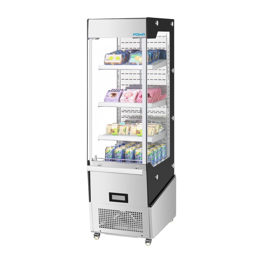 Polar G-Series Slimline Multideck Display Fridge with Door PG006 - Image 4