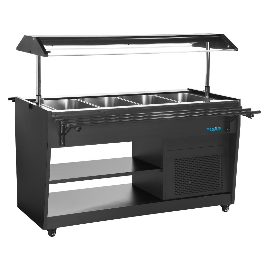 Polar G-Series Refrigerated Buffet Bar in Black PG007 - Image 2