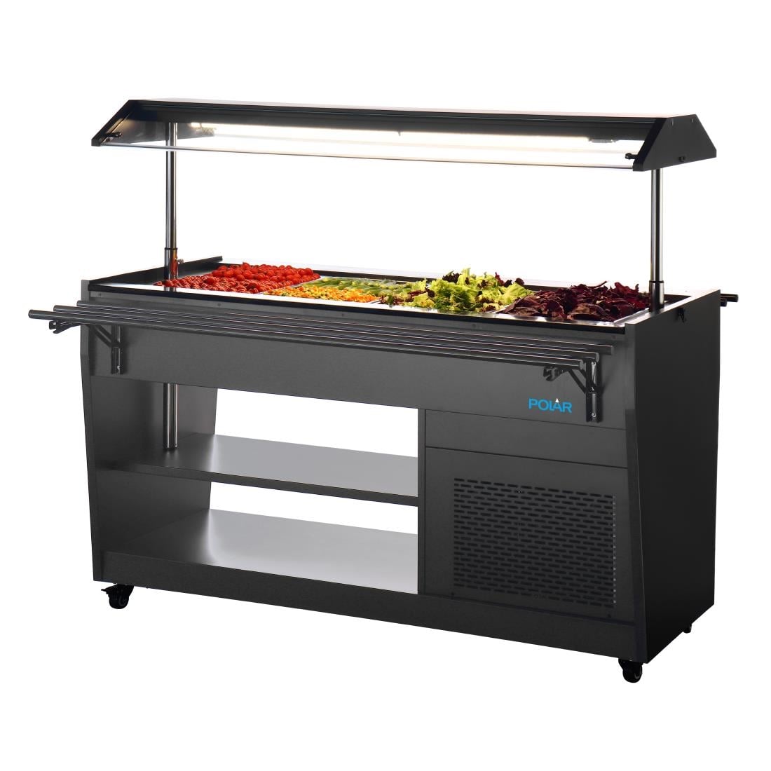 Polar G-Series Refrigerated Buffet Bar in Black PG007 - Image 8