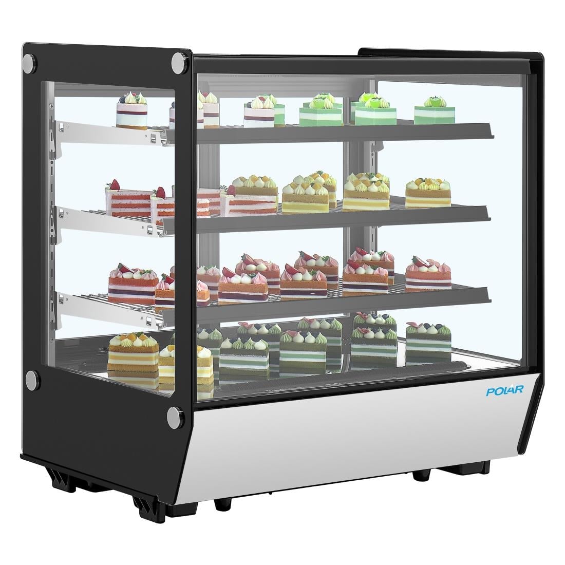 Polar G-Series Square Glass Countertop Display Fridge 185Ltr PG025 - Image 4