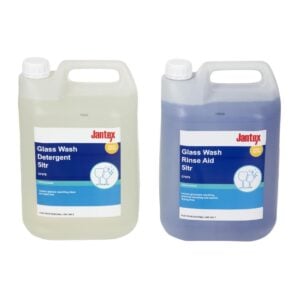 Jantex Glasswasher Detergent and Rinse Aid Concentrate 5Ltr (2 Pack) SA487