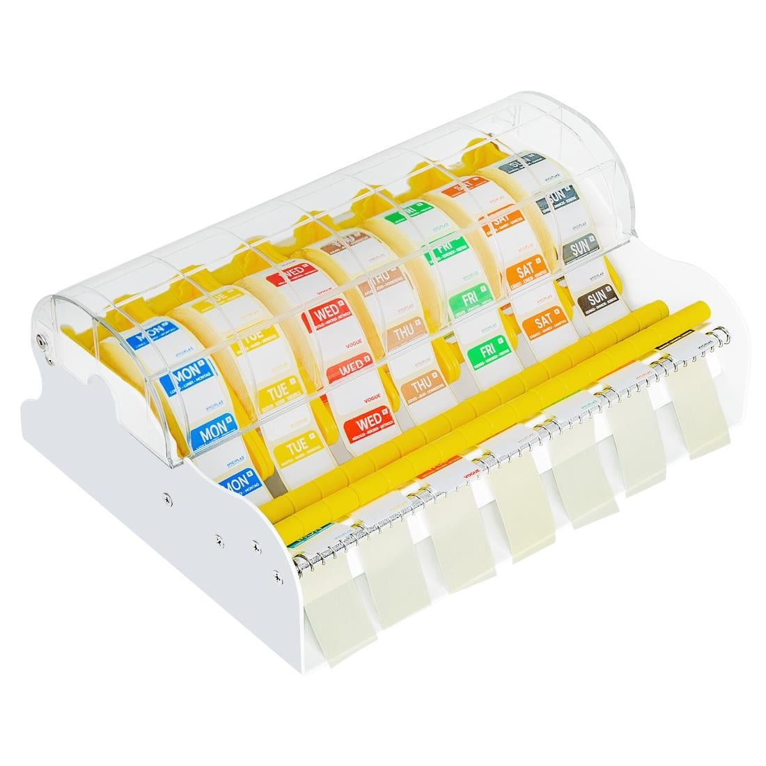Hygiplas Day of the Week Removable Label Starter Kit SA851