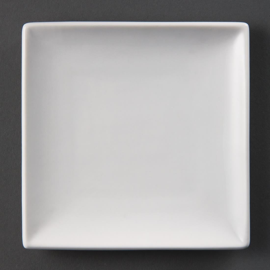 Olympia Whiteware Square Plates 140mm (12 Pack) U153
