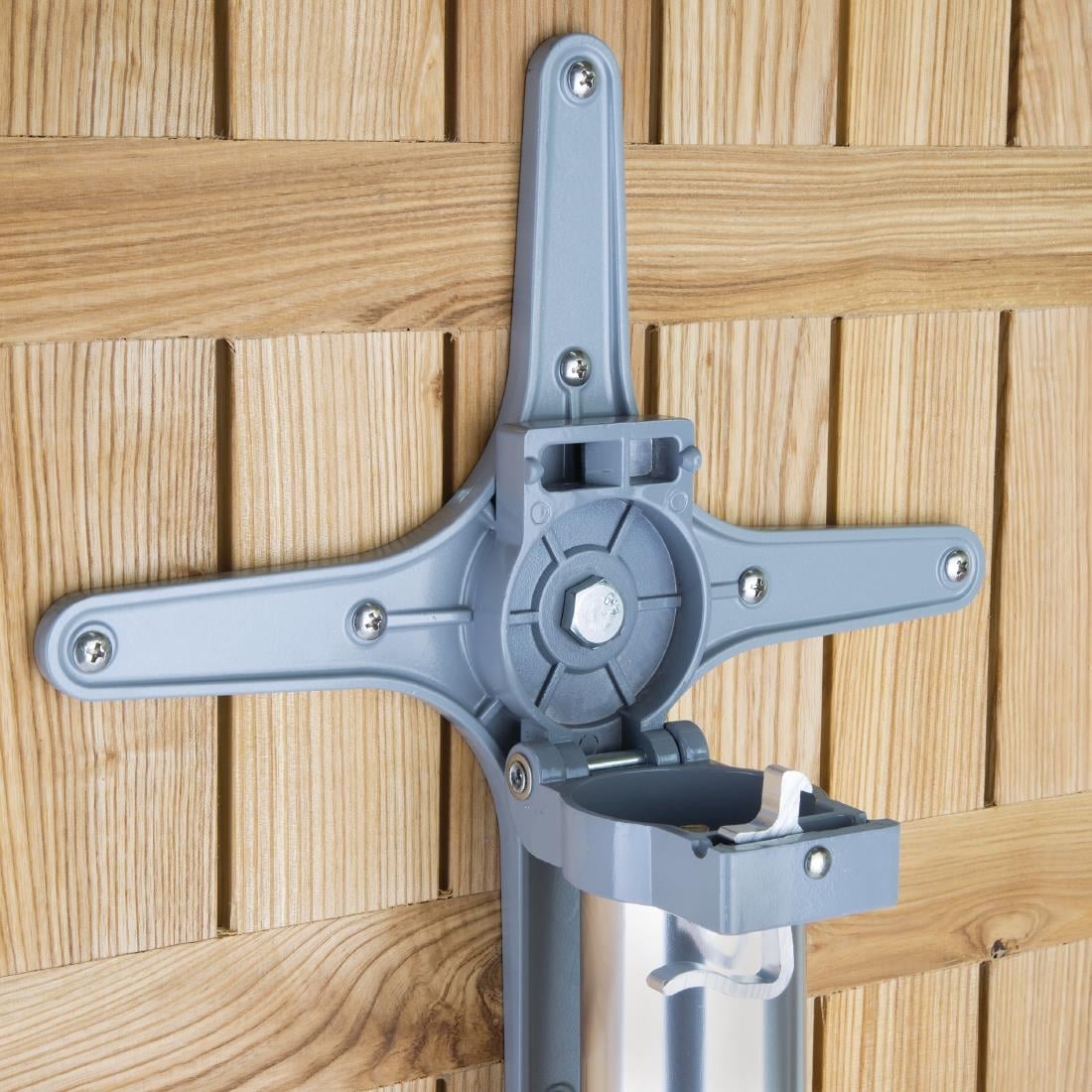 Bolero Round Flip Top Table Ash 600mm U424 - Image 4