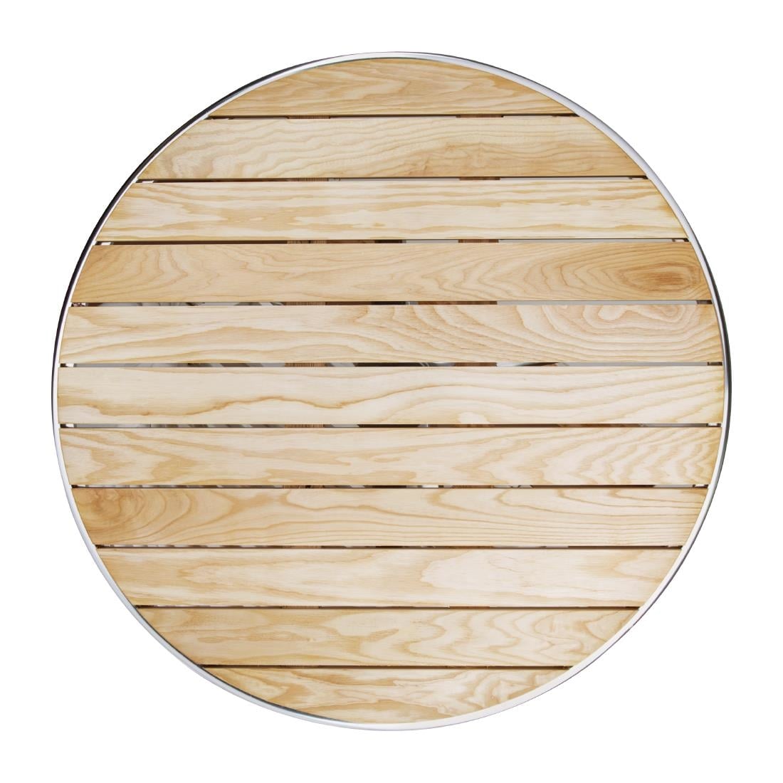 Bolero Ash Wood Tabletop Round 800mm U429 - Image 2