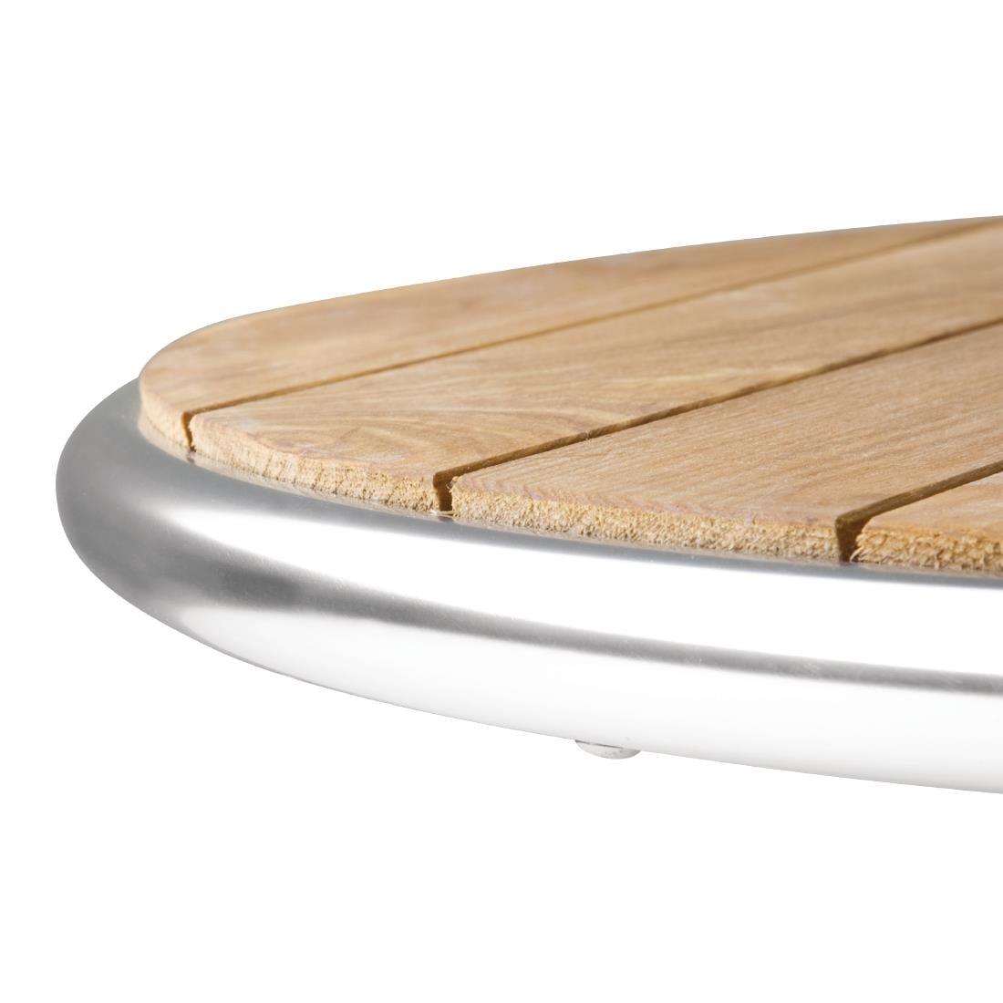 Bolero Ash Wood Tabletop Round 800mm U429 - Image 3