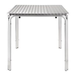 Bolero Square Stacking Table Stainless Steel 700mm U505
