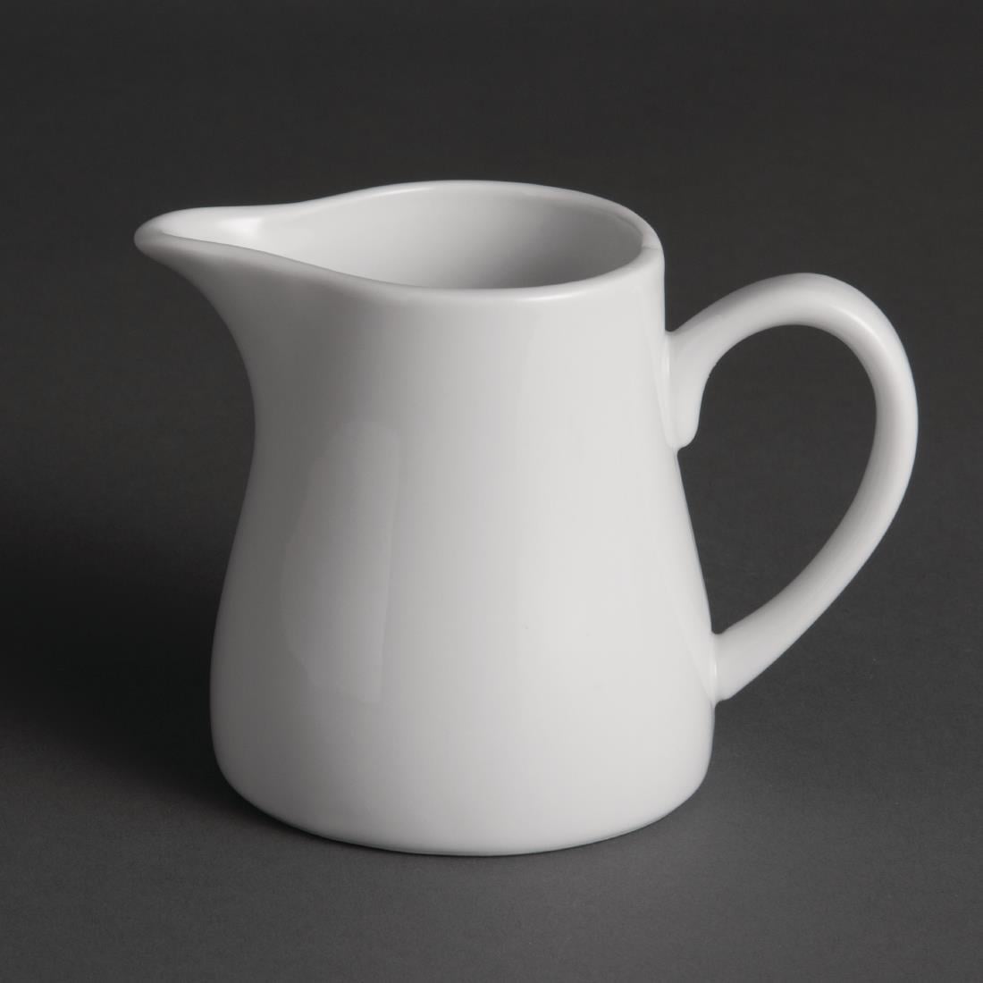 Olympia Whiteware Cream & Milk Jugs 305ml (6 Pack) U821