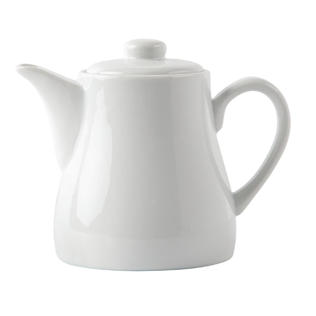 Olympia Whiteware Teapots 483ml (4 Pack) U822 - Image 6