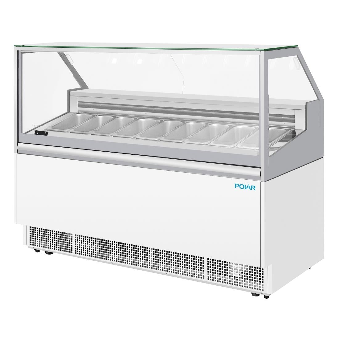 Polar U-Series 9 Pan Gelato Showcase UA059