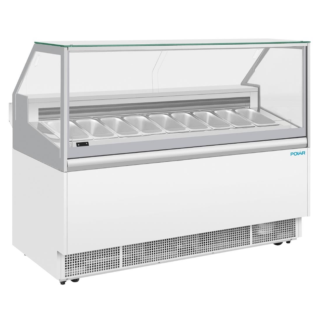 Polar U-Series 9 Pan Gelato Showcase UA059 - Image 2