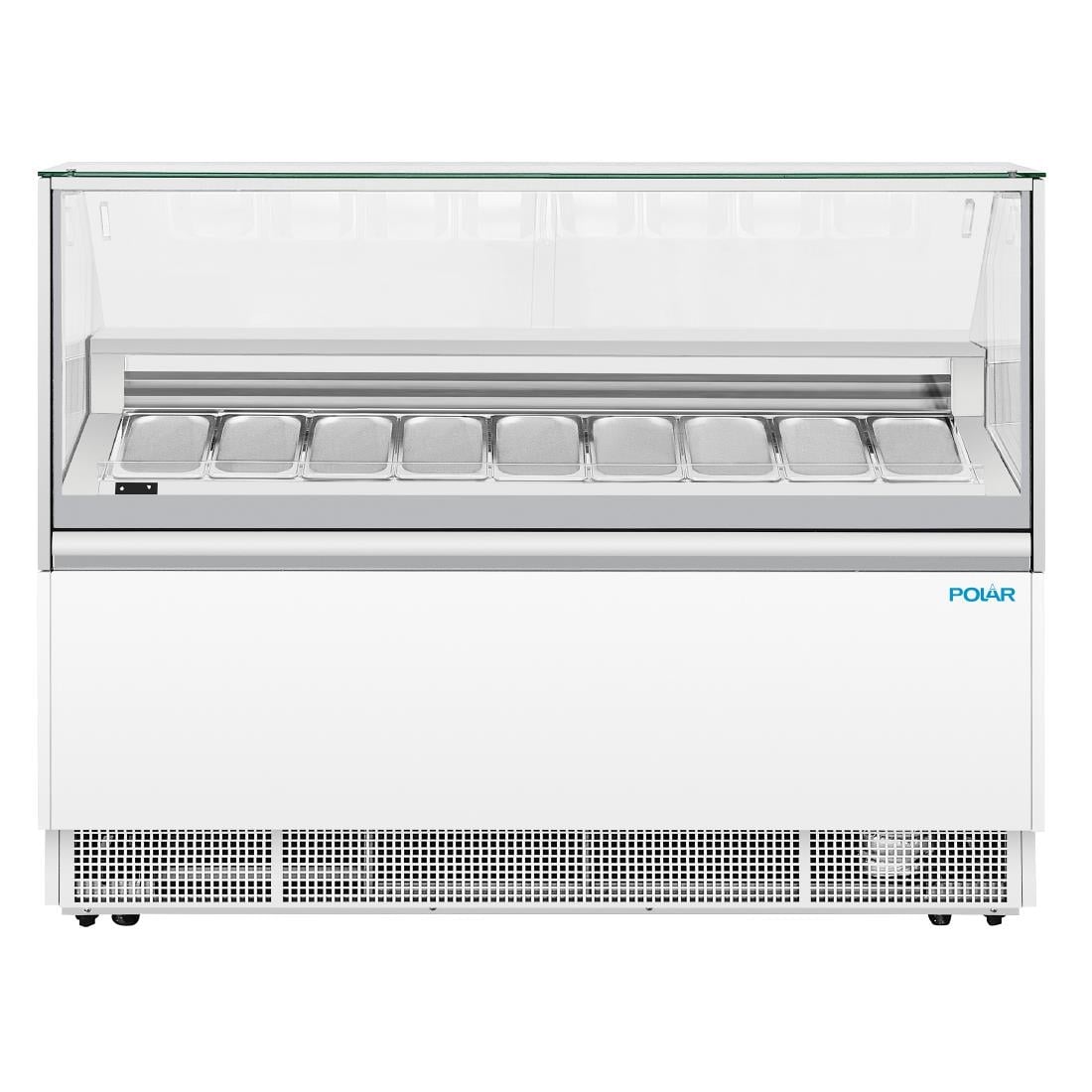 Polar U-Series 9 Pan Gelato Showcase UA059 - Image 3