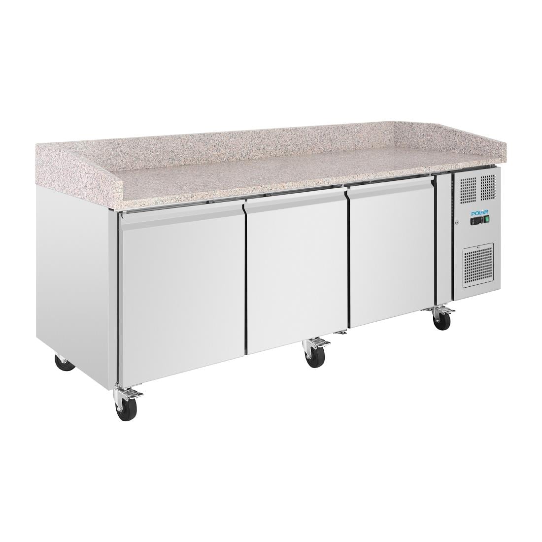 Polar U-Series Bakery Counter Fridge with Granite Top 634Ltr UA082