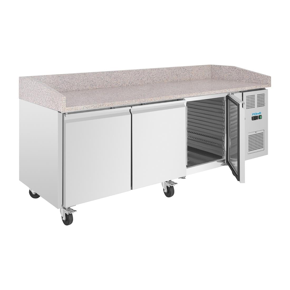 Polar U-Series Bakery Counter Fridge with Granite Top 634Ltr UA082 - Image 5