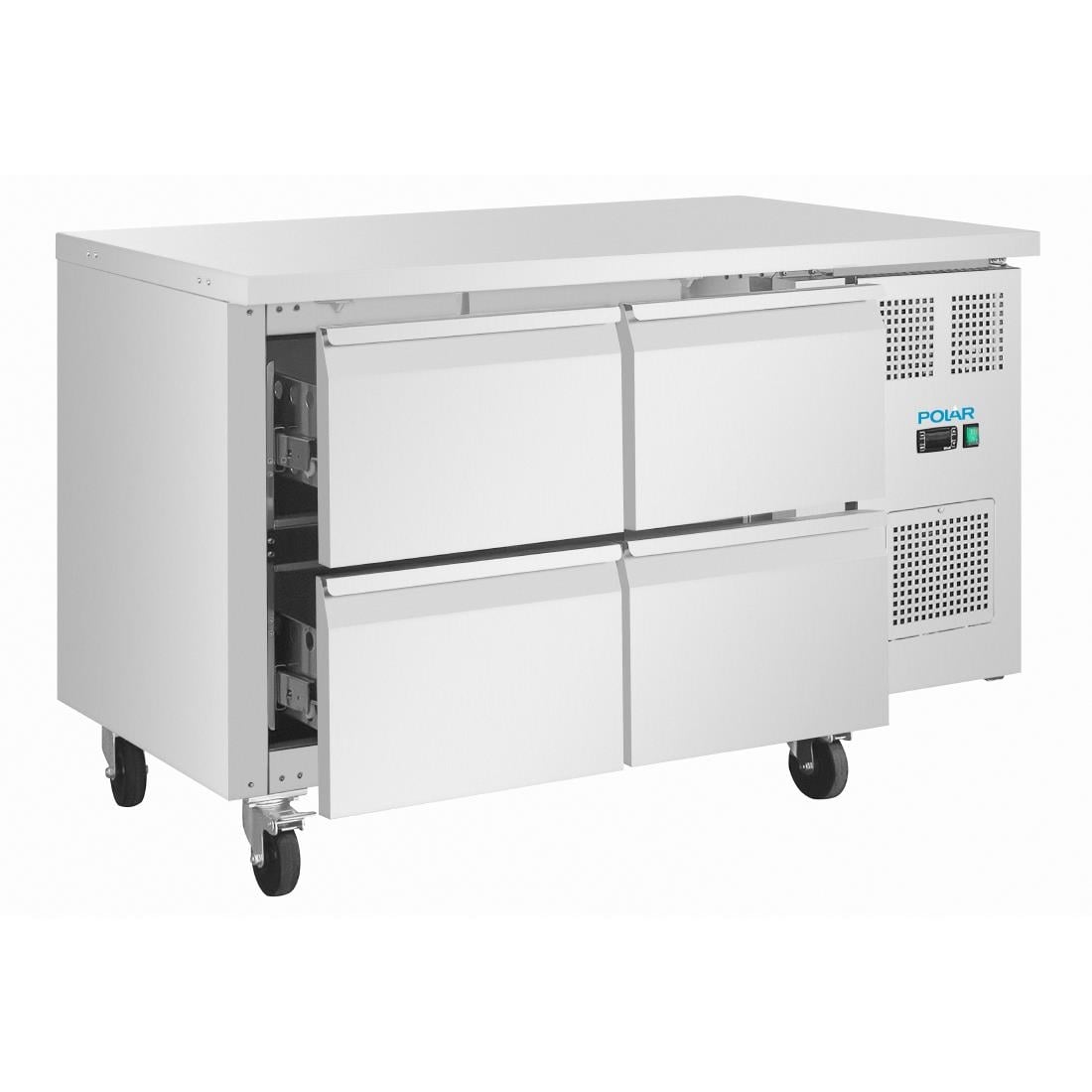 Polar U-Series Four Drawer Gastronorm Counter Fridge UA100 - Image 4