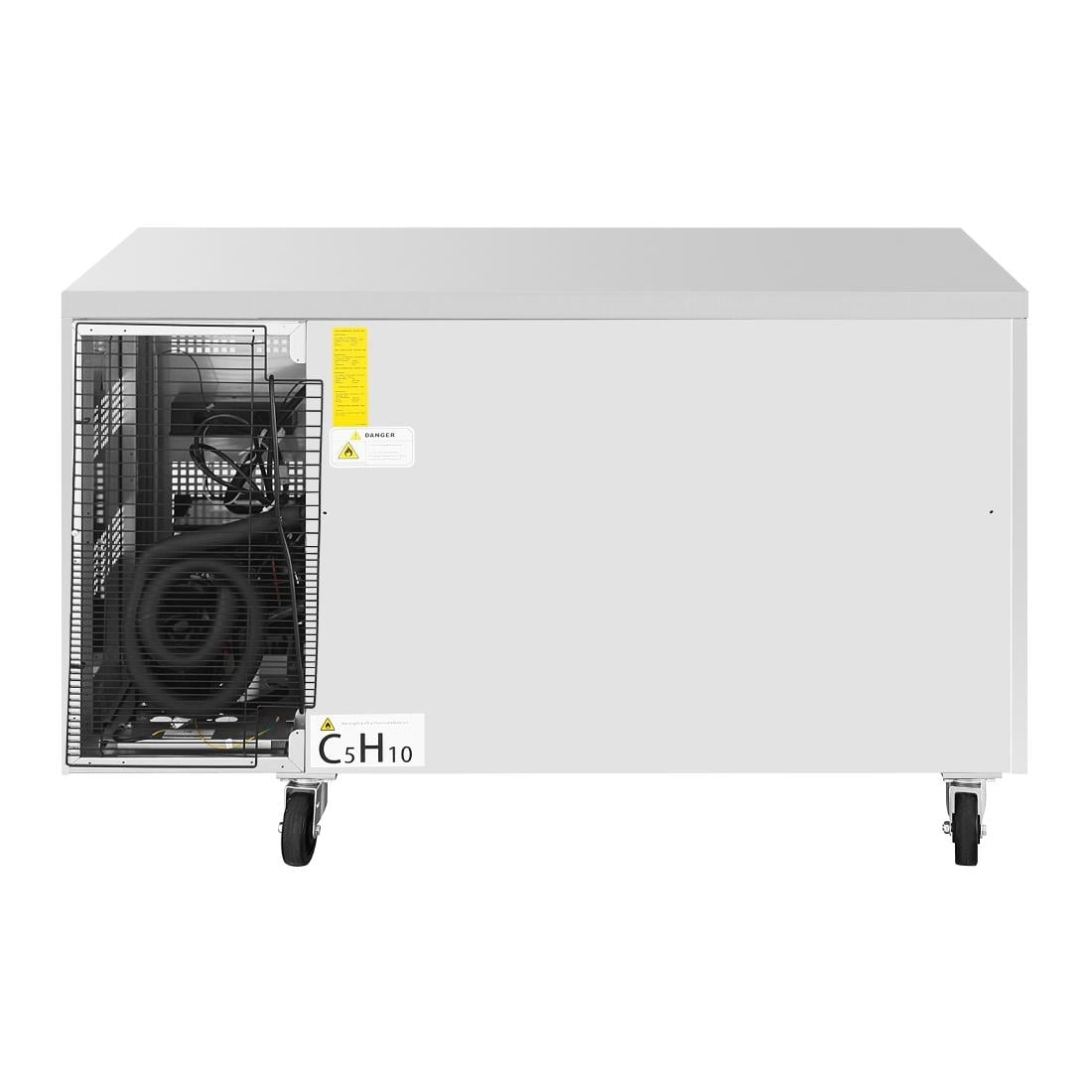 Polar U-Series Four Drawer Gastronorm Counter Fridge UA100 - Image 5