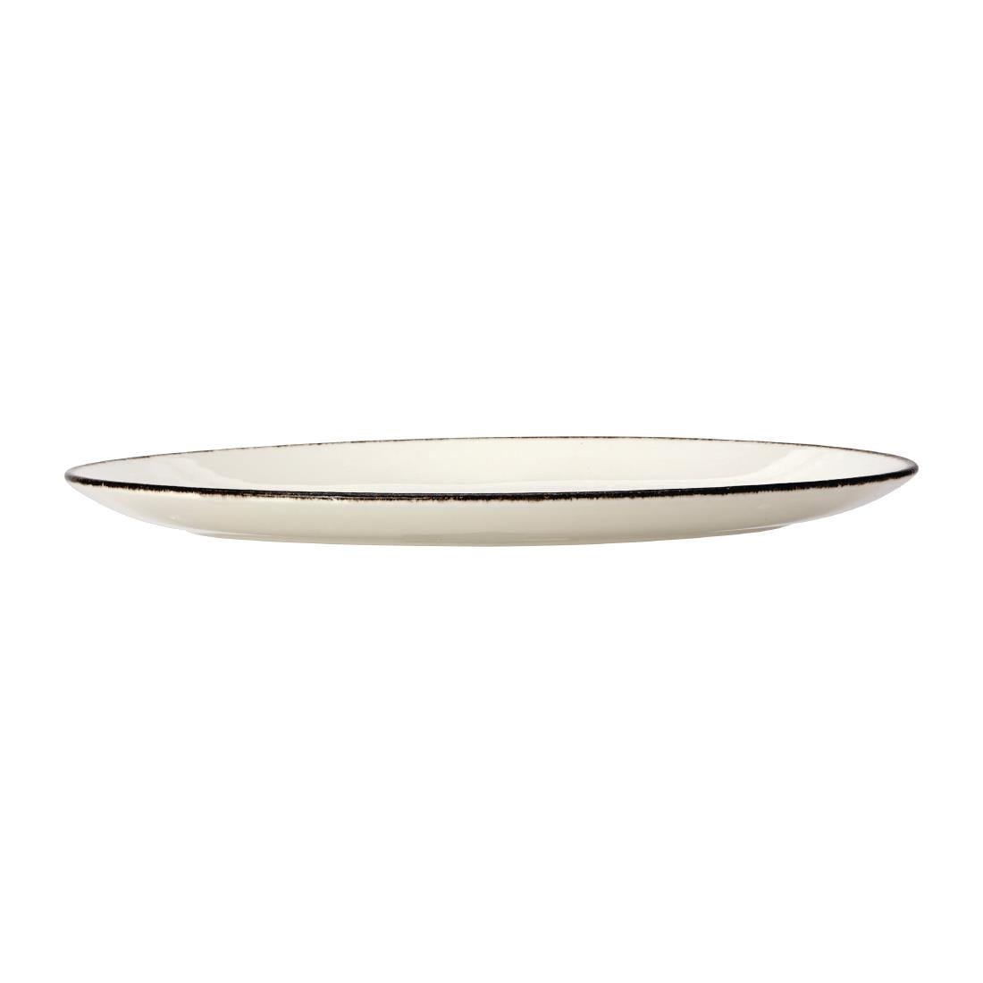 Steelite Charcoal Dapple Oval Coupe Plates 342mm (12 Pack) VV1323 - Image 5