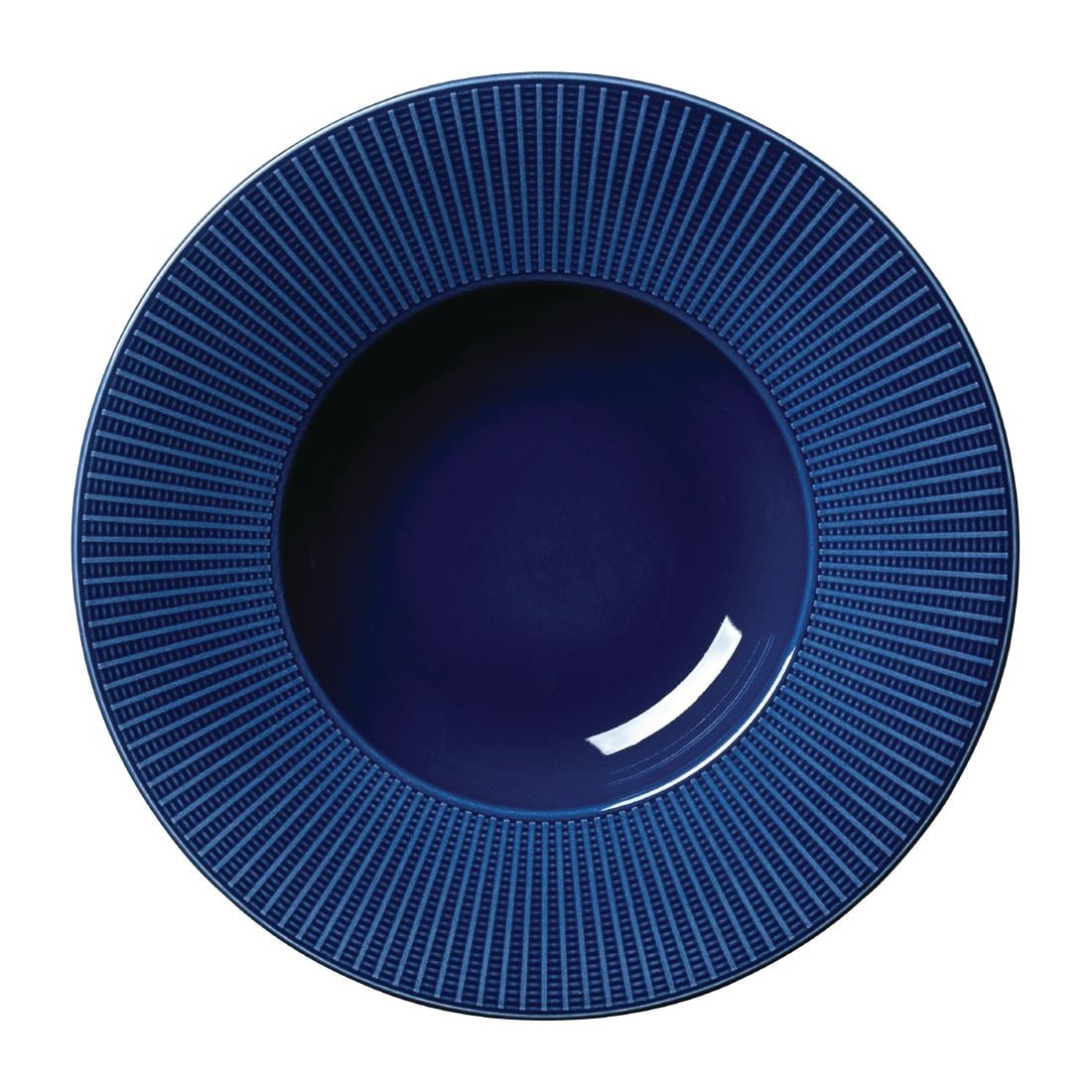 Steelite Willow Azure Gourmet Deep Rimmed Bowls Blue 285mm (6 Pack) VV1807