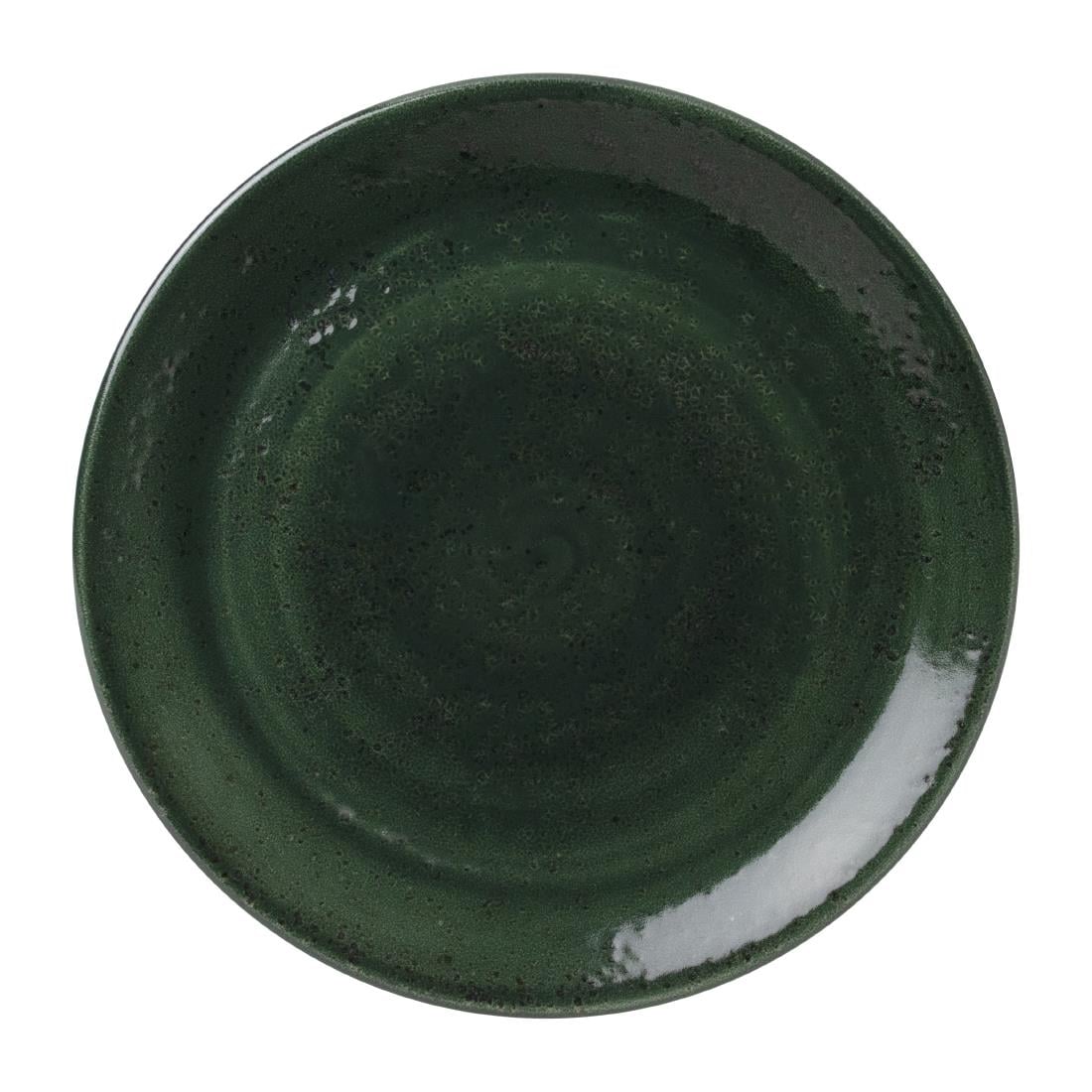 Steelite Vesuvius Coupe Plates Burnt Emerald 153mm (12 Pack) VV1853