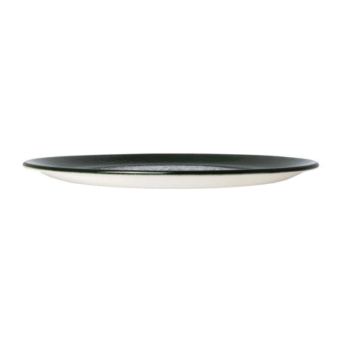 Steelite Vesuvius Coupe Plates Burnt Emerald 153mm (12 Pack) VV1853 - Image 2
