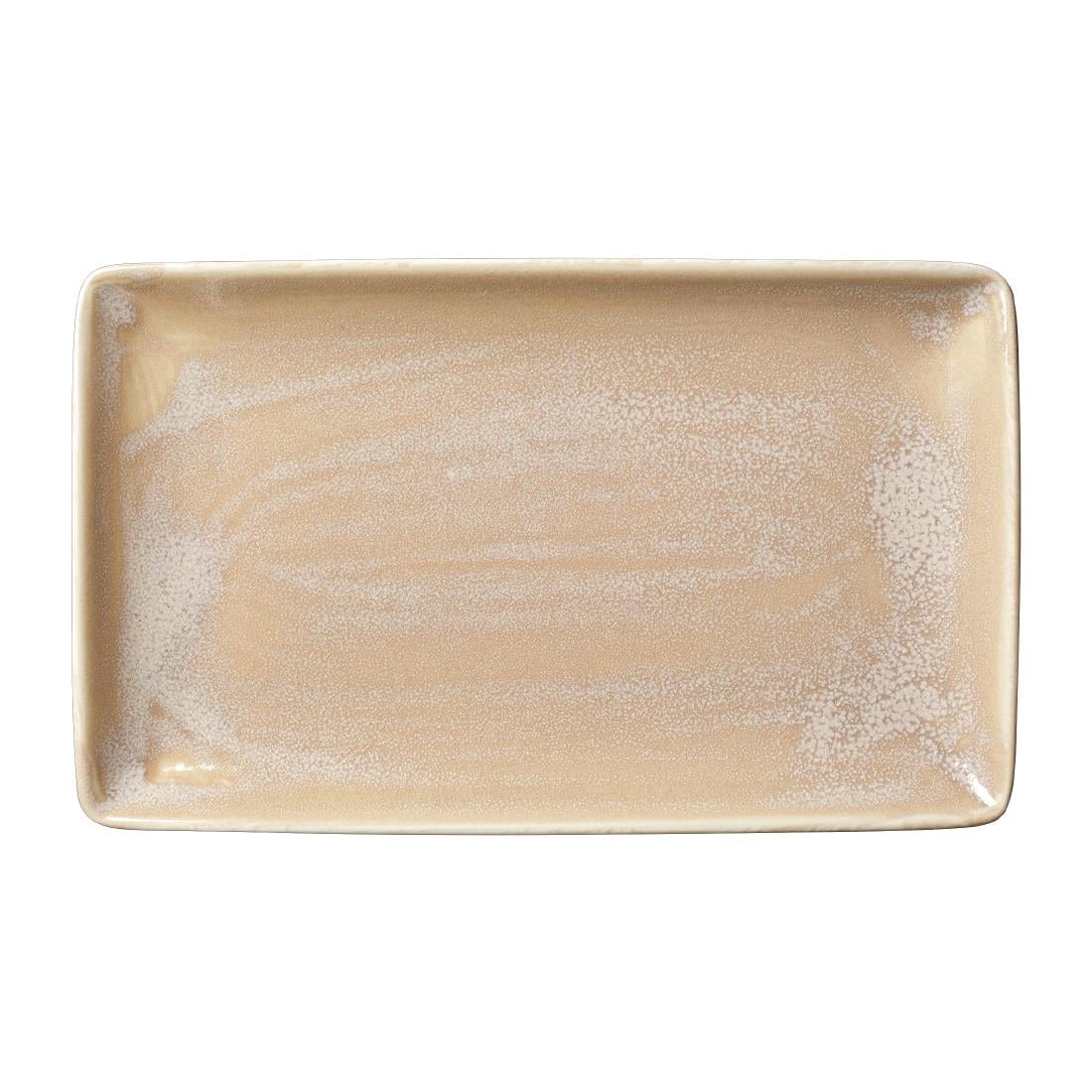 Steelite Revolution Sandstone Rectangle One 270mm (6 Pack) VV1941