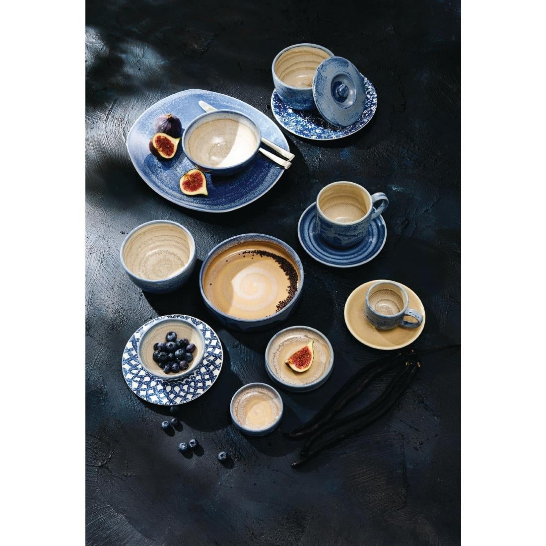 Steelite Aurora Revolution Bluestone Bowls 155mm (12 Pack) VV2466 - Image 3
