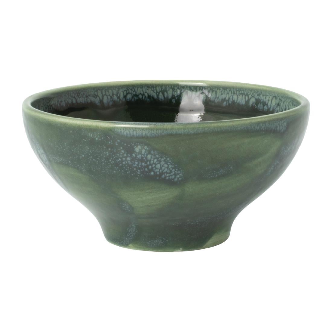 Steelite Aurora Vesuvius Burnt EmeraldTulip Bowls 103mm (12 Pack) VV2526