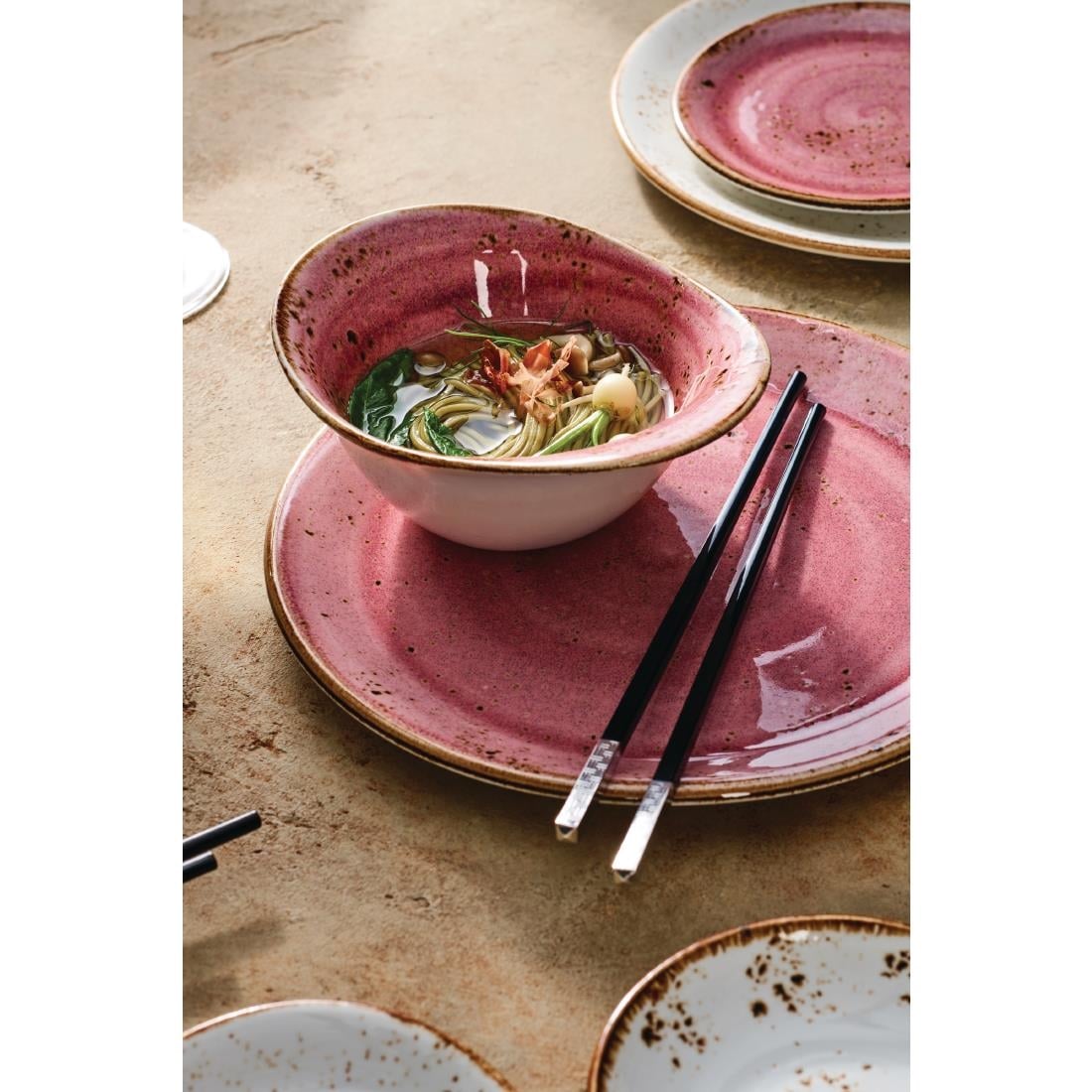 Steelite Craft Raspberry Bowls 130mm (12 Pack) VV2591 - Image 3