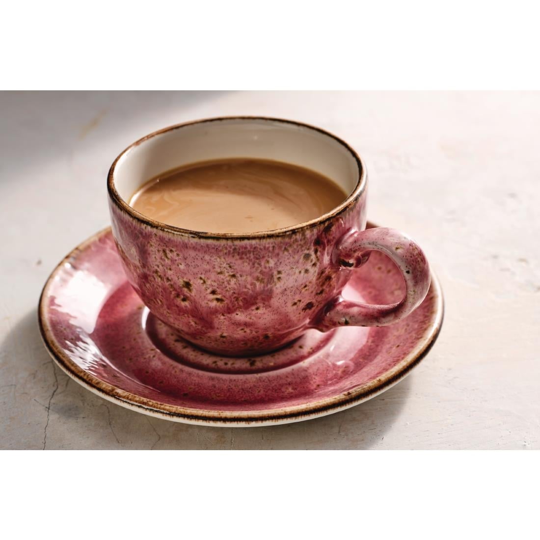 Steelite Craft Raspberry Saucers DW LS 145mm (12 Pack) VV2595 - Image 2