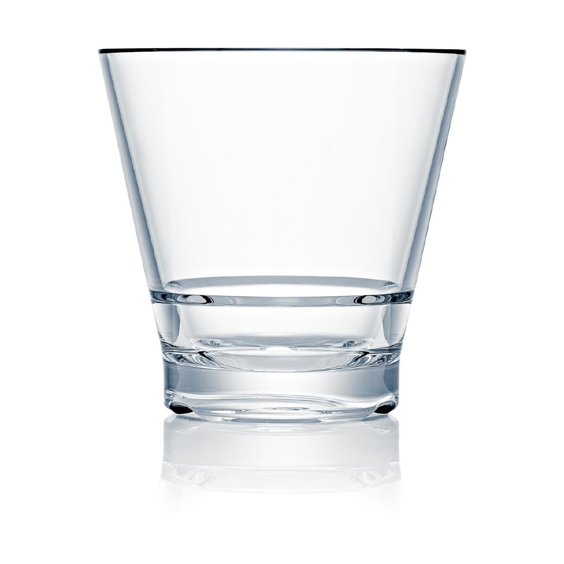 Steelite Capella Stack Clear Double Rocks 355ml (12 Pack)(Direct Pack) VV3563