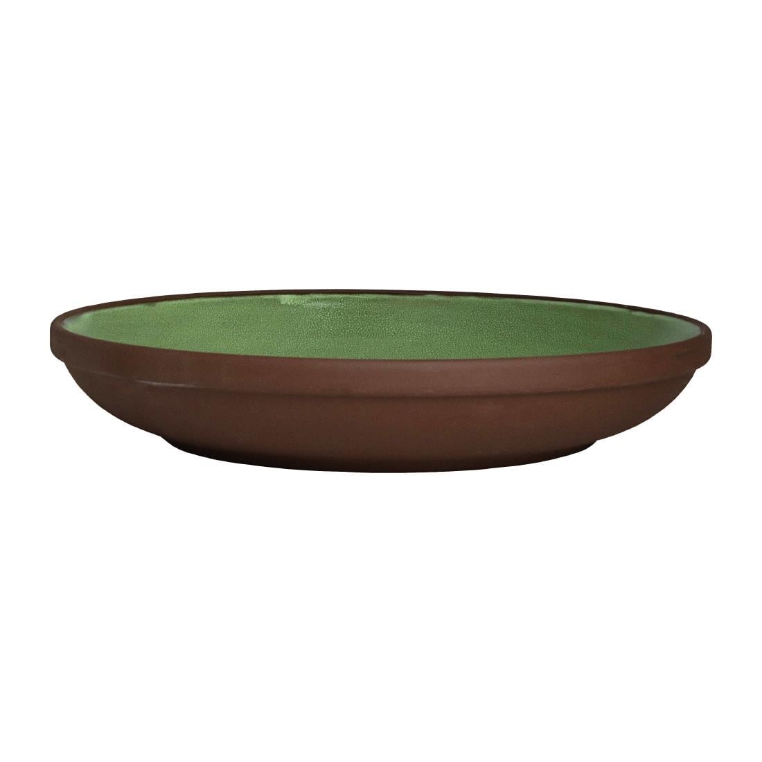 Maham Studio Spice Cardamon Deep Plates 220 x40mm (12 Pack) VV3656