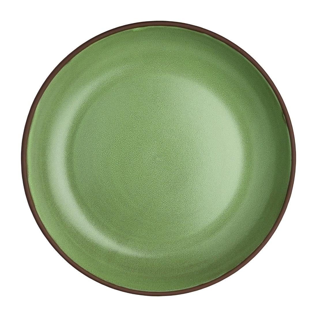 Maham Studio Spice Cardamon Deep Plates 220 x40mm (12 Pack) VV3656 - Image 2