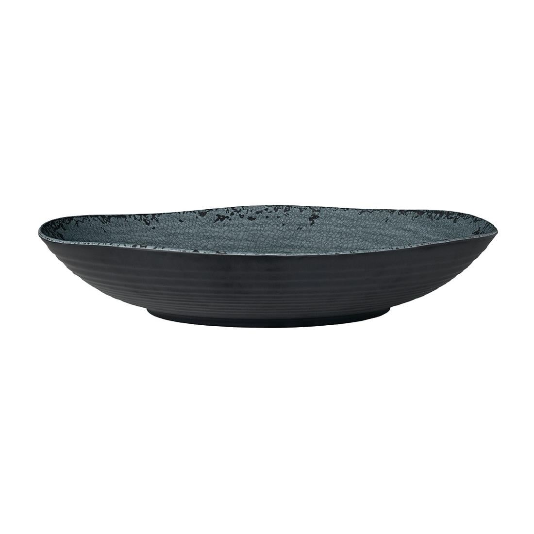 Steelite Pompeii Slate Medium Shallow Round Bowls 298x 67mm (6 Pack) VV3882
