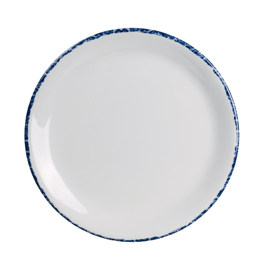 Steelite Blue Dapple Coupe Plates 152mm (12 Pack) VV4411