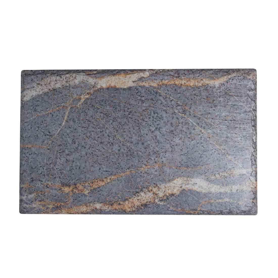 Steelite Quarry Rectangular Trays GN 1/1 (2 Pack) VV4415