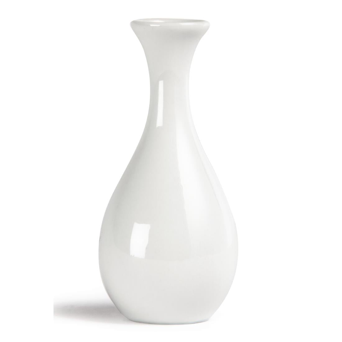 Olympia Whiteware Bud Vases 125mm (12 Pack) W437