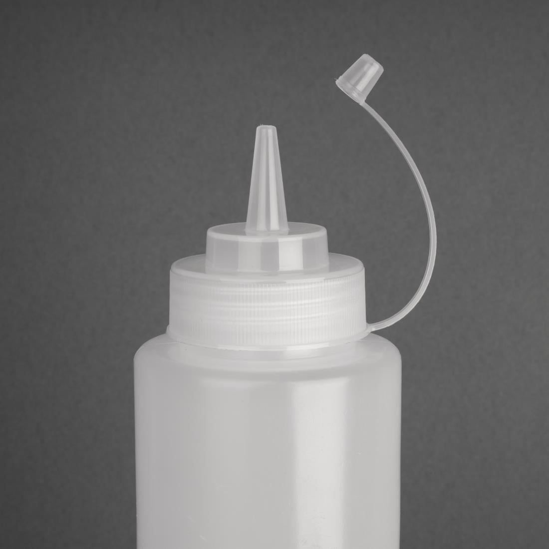 Vogue Clear Squeeze Sauce Bottle 35oz W832 - Image 3
