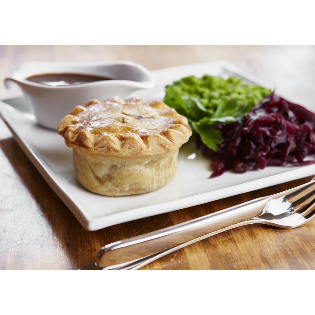 Olympia Whiteware Square Plates 140mm (12 Pack) U153 - Image 5