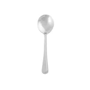 Signature Style Bead 18/0 Stainless Steel Soup Spoon - AB751