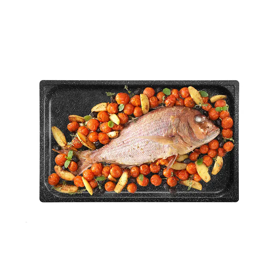 Lainox 1/1 Gastronorm Non-Stick Pan With Sides 20mm - ACA021